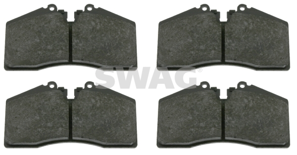 set placute frana,frana disc 38 91 6518 SWAG